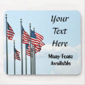 US Flags Array Mousepad (Vorne)