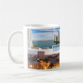 US Florida - Mouth of Miami River at Brickell Key Kaffeetasse (Links)