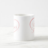 Us Forever Romantic Heart Mug Kaffeetasse (Mittel)