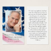 US-Foto-Gedenkkarte (Vorne & Hinten)