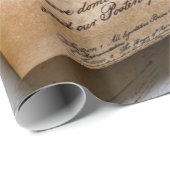US Founding Documents Geschenkpapier (Rolleneckpunkt)