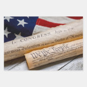 US Founding Documents Geschenkpapier Set (Vorderseite 2)