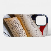 US Founding Documents iPhone Hülle (Rückseite (Horizontal))