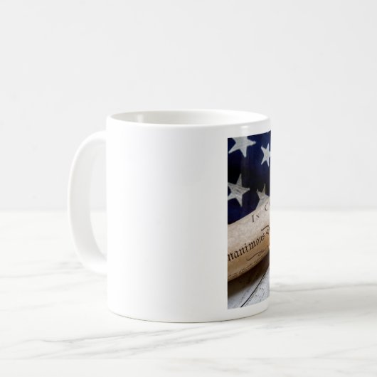 US Founding Documents Kaffeetasse (Vorderseite Links)