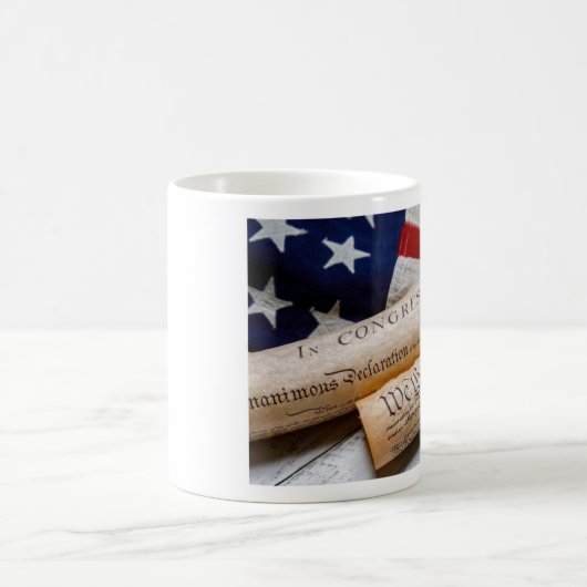 US Founding Documents Kaffeetasse (Mittel)