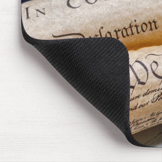 US Founding Documents Mousepad (Ecke)