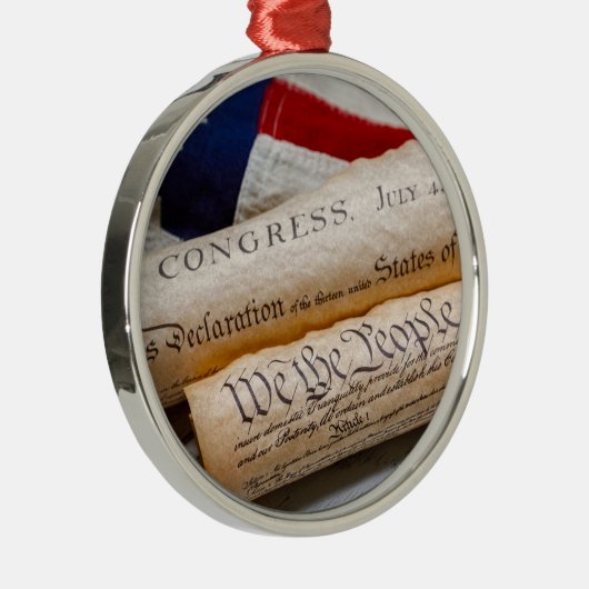 US Founding Documents Ornament Aus Metall (Rechts)