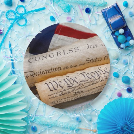 US Founding Documents Pappteller (Party)
