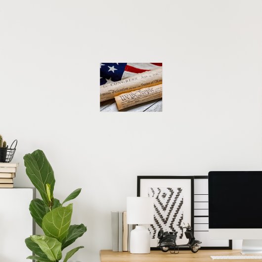 US Founding Documents Poster (Heimbüro)