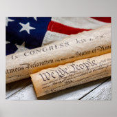 US Founding Documents Poster (Vorne)