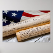 US Founding Documents Poster (Vorne)