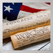 US Founding Documents Poster (Vorne)