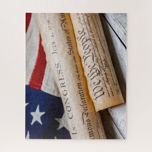 US Founding Documents Puzzle (Vertikal)