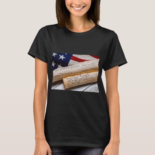 US Founding Documents T-Shirt (Vorderseite)