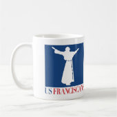 US-Franziskaner-Kaffee-Tasse Kaffeetasse (Links)