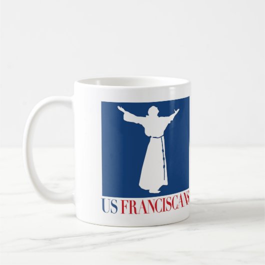 US-Franziskaner-Kaffee-Tasse Kaffeetasse (Links)