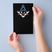 US Freemasonic Symbol Flyer (Handgriff)