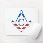 US Freemasonic Symbol Mousepad (Mit Mouse)