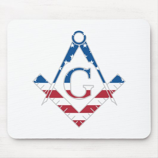 US Freemasonic Symbol Mousepad (Vorne)