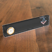 US Freemasonic Symbol Namensplakette (Seite)