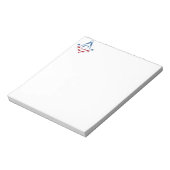 US Freemasonic Symbol Notizblock (Rotiert)
