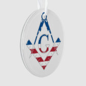 US Freemasonic Symbol Ornament (Vorderseite)