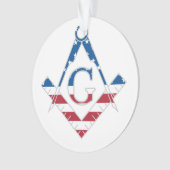 US Freemasonic Symbol Ornament (Vorderseite)