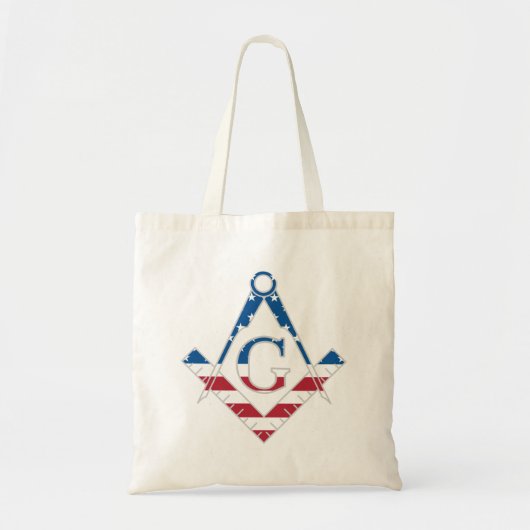 US Freemasonic Symbol Tragetasche (Vorne)