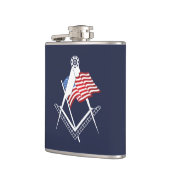 US-Freimaurersymbol Flachmann (Links)