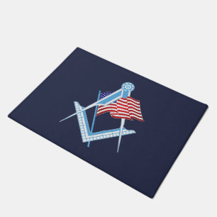 US-Freimaurersymbol Fußmatte