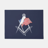 US-Freimaurersymbol Fußmatte (Vorderseite)