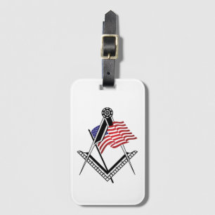 US-Freimaurersymbol Gepäckanhänger