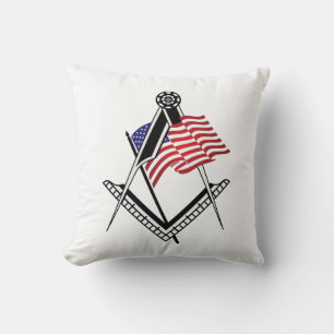 US-Freimaurersymbol Kissen