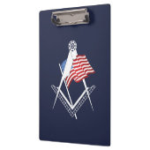 US-Freimaurersymbol Klemmbrett (Links)