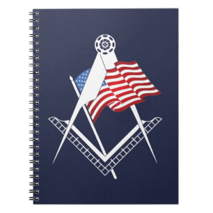 US-Freimaurersymbol Notizblock