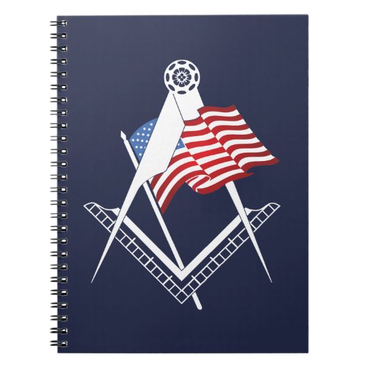 US-Freimaurersymbol Notizblock (Vorderseite)