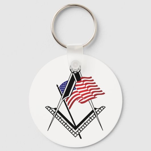 US-Freimaurersymbol Schlüsselanhänger (Vorderseite)