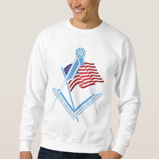 US-Freimaurersymbol Sweatshirt (Vorderseite)