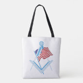 US-Freimaurersymbol Tasche (Rückseite)