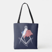 US-Freimaurersymbol Tasche (Rückseite)