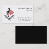 US-Freimaurersymbol Visitenkarte (Vorne/Hinten)