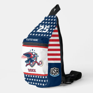 US-Fußball-Adler-Nationalmannschaft Patriotische A Crossbody Bag