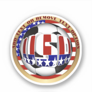 US-Fußball-Ball-Sportarten Aufkleber