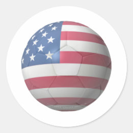 US-Fußball Runder Aufkleber