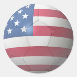 US-Fußball Runder Aufkleber