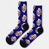US-Fußball Socken (Linkes Detail)