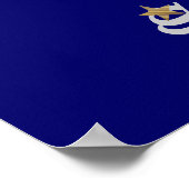 US-Fußball-Wappenjacke 2012 2014 USA Sport Poster (Ecke)