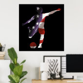 US-Fußballplakat Poster (Heimbüro)