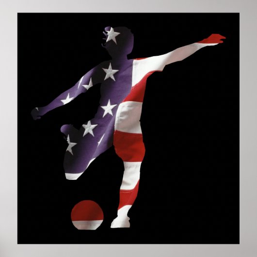 US-Fußballplakat Poster (Vorne)