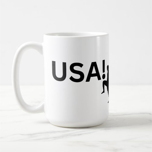 US-Fußballspieler Kaffeetasse (Links)